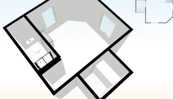 Logement tudiant Studio à Vanves (92170)