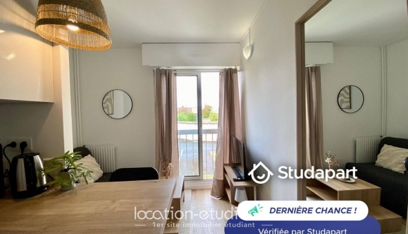 Logement étudiant Location Studio Meubl&eacute; Vernon (27200)