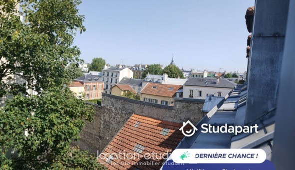 Logement tudiant Studio à Versailles (78000)