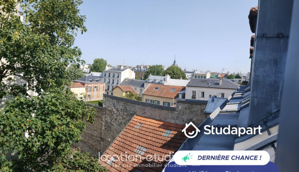 Logement �tudiant Studio &agrave; Versailles (78000)