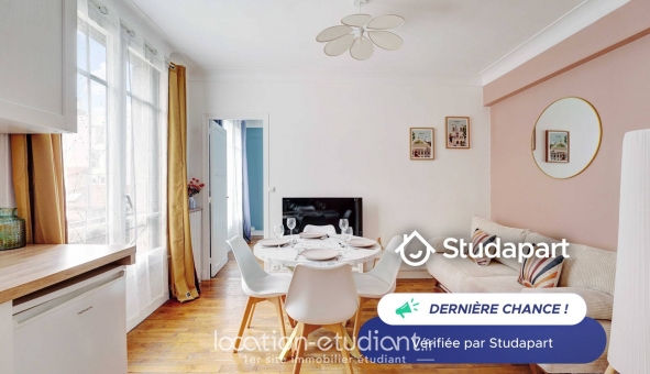 Logement étudiant Studio &agrave; Villejuif (94800)