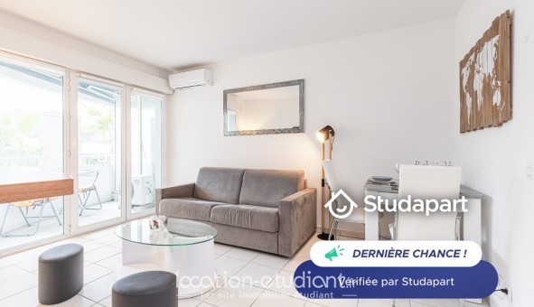 Logement tudiant Location Studio Meublé Villeneuve Loubet (06270)