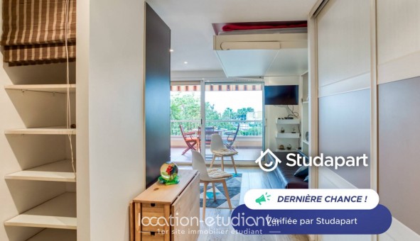Logement �tudiant Studio &agrave; Villeneuve Loubet (06270)
