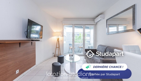 Logement étudiant Location Studio Meubl&eacute; Villeneuve Loubet (06270)
