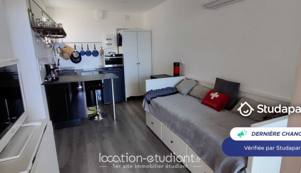 Logement �tudiant Location Studio Meubl&eacute; Villeneuve Loubet (06270)