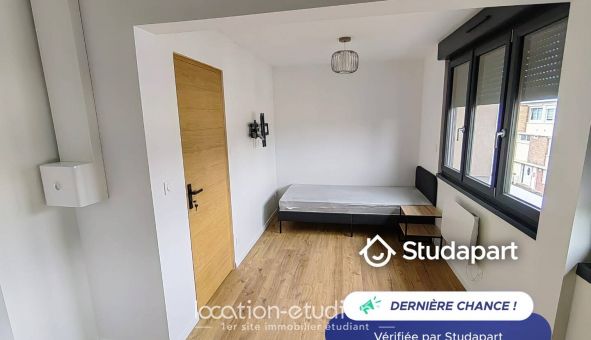 Logement tudiant Location Studio Meublé Villeneuve d'Ascq (59491)