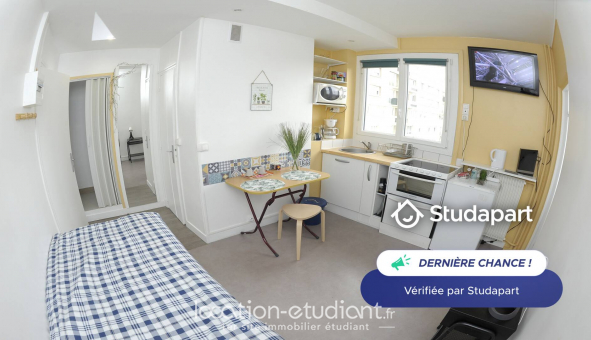 Logement tudiant Location Studio Meublé Villeneuve la Garenne (92390)