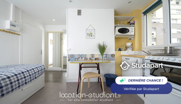 Logement �tudiant Studio &agrave; Villeneuve la Garenne (92390)