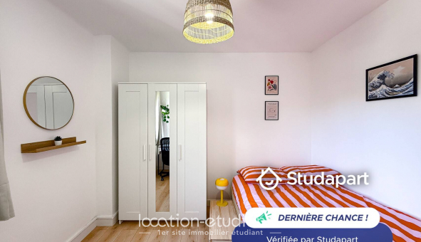 Logement tudiant Location Studio Meublé Villeurbanne (69100)