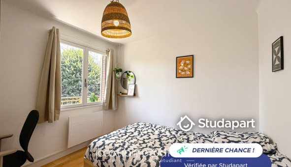 Logement tudiant Studio à Villeurbanne (69100)