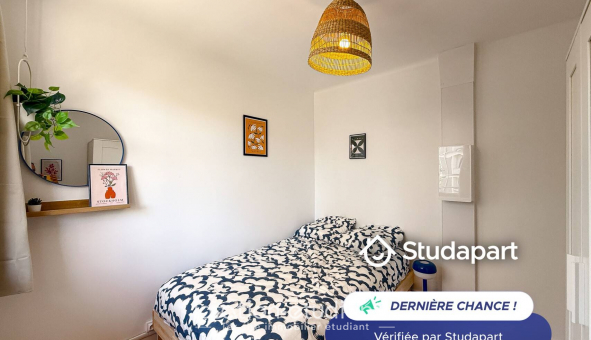 Logement tudiant Studio à Villeurbanne (69100)