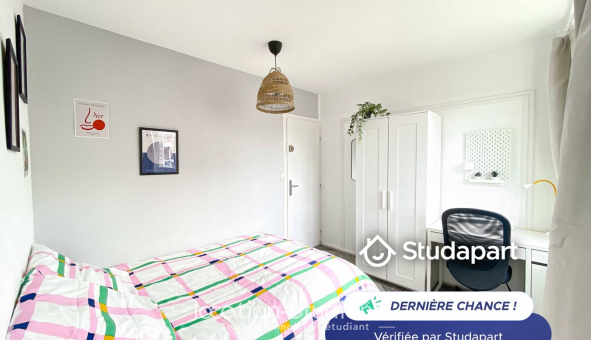 Logement tudiant Studio à Villeurbanne (69100)
