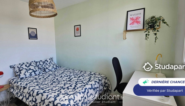 Logement tudiant Location Studio Meublé Villeurbanne (69100)
