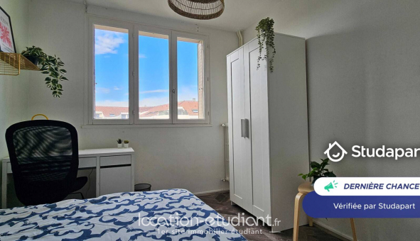 Logement tudiant Studio à Villeurbanne (69100)