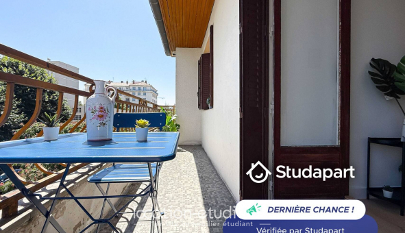 Logement tudiant Studio à Villeurbanne (69100)