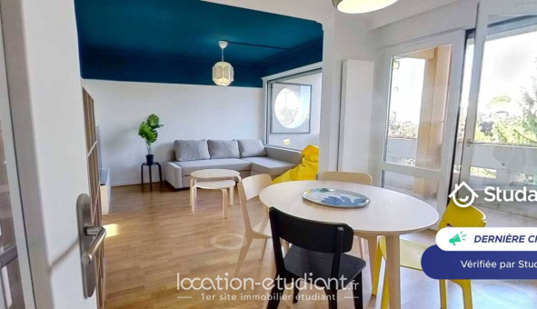 Logement tudiant Location Studio Meublé Villeurbanne (69100)
