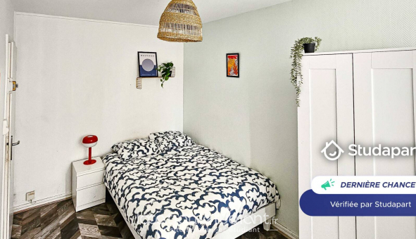 Logement tudiant Location Studio Meublé Villeurbanne (69100)