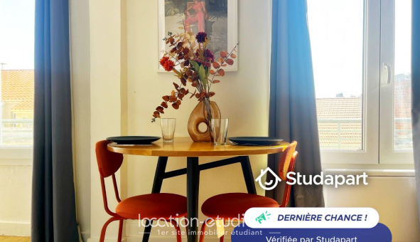 Logement �tudiant Studio &agrave; Villeurbanne (69100)