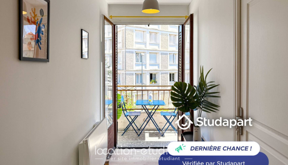 Logement étudiant Studio &agrave; Villeurbanne (69100)