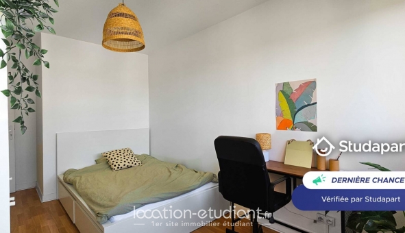 Logement étudiant Studio &agrave; Villeurbanne (69100)