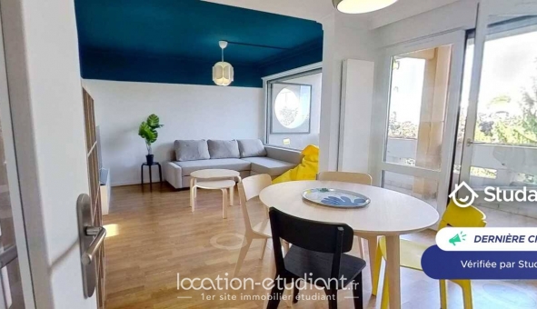 Logement étudiant Location Studio Meubl&eacute; Villeurbanne (69100)
