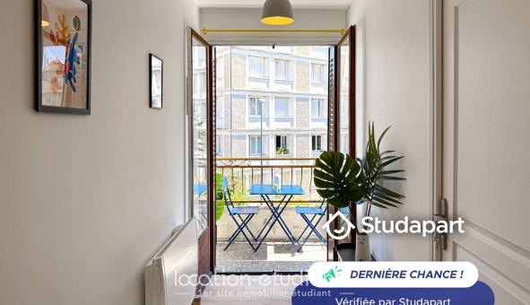 Logement étudiant Studio &agrave; Villeurbanne (69100)