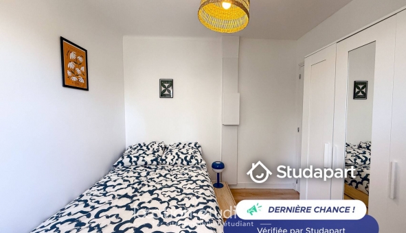 Logement étudiant Studio &agrave; Villeurbanne (69100)