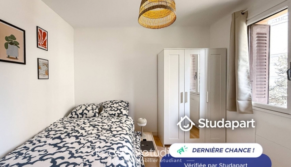 Logement étudiant Studio &agrave; Villeurbanne (69100)