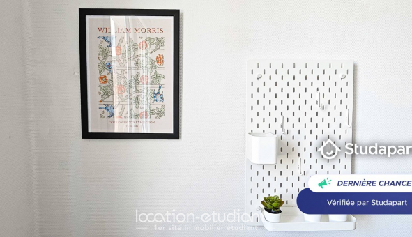 Logement �tudiant Studio &agrave; Villeurbanne (69100)