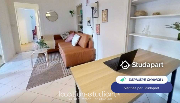 Logement �tudiant Studio &agrave; Villeurbanne (69100)