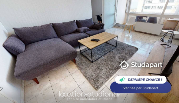 Logement �tudiant Studio &agrave; Villeurbanne (69100)