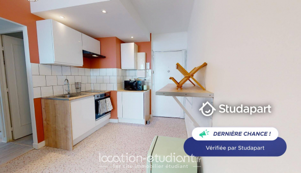Logement �tudiant Studio &agrave; Villeurbanne (69100)