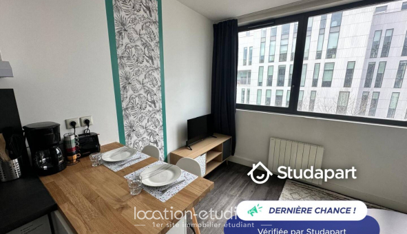 Logement �tudiant Studio &agrave; Villeurbanne (69100)
