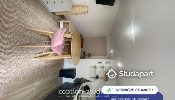 Logement �tudiant Studio &agrave; Villeurbanne (69100)