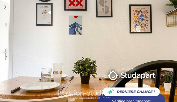 Logement �tudiant Studio &agrave; Villeurbanne (69100)