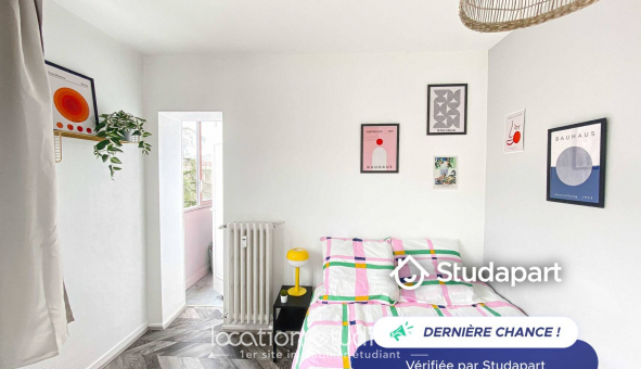 Logement �tudiant Studio &agrave; Villeurbanne (69100)
