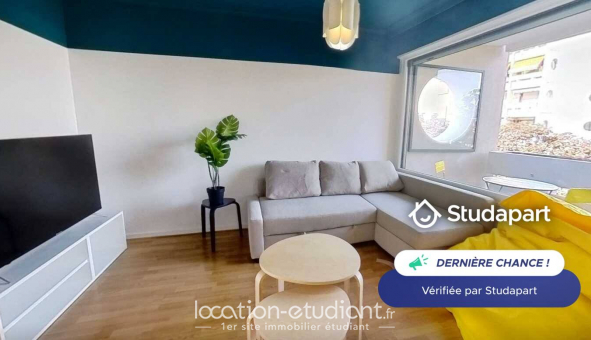 Logement �tudiant Studio &agrave; Villeurbanne (69100)
