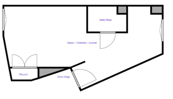 Logement tudiant Studio à Viroflay (78220)