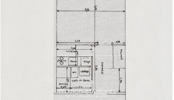 Logement �tudiant Studio &agrave; Vitry sur Seine (94400)