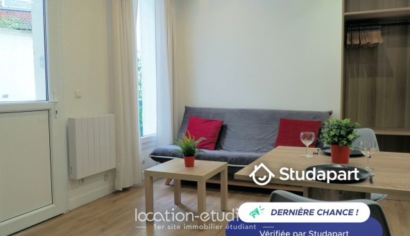 Logement �tudiant Studio &agrave; Vitry sur Seine (94400)