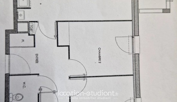 Logement �tudiant Studio &agrave; Bruges (33520)