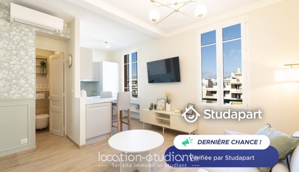 Logement étudiant Studio &agrave; Antibes (06160)