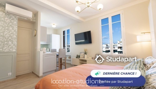 Logement étudiant Studio &agrave; Antibes (06160)