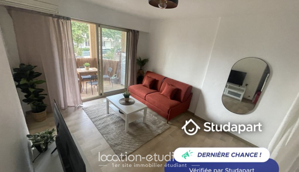Logement étudiant Studio &agrave; Antibes (06160)