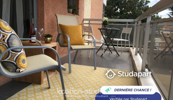 Logement étudiant Studio &agrave; Antibes (06160)