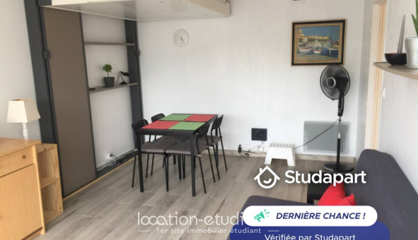Logement étudiant Studio &agrave; Antibes (06160)