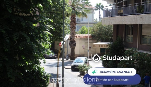 Logement étudiant Studio &agrave; Antibes (06160)