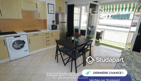 Logement étudiant Studio &agrave; Antibes (06160)