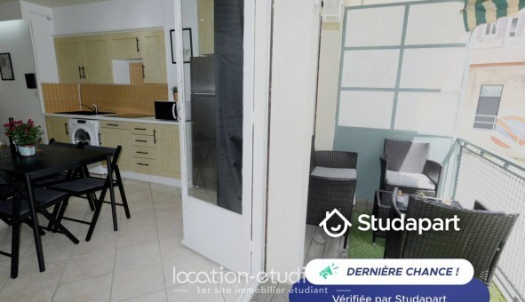 Logement étudiant Studio &agrave; Antibes (06160)