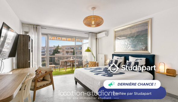 Logement étudiant Studio &agrave; Antibes (06160)